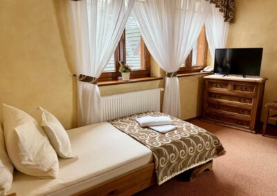 Family studio with balcony