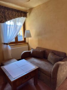 room with a balcony