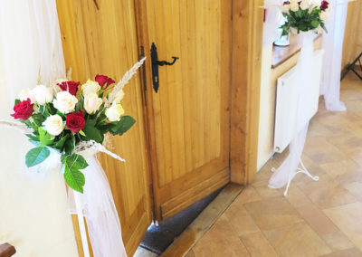 Dekoracja weselna Hotel Karolówka