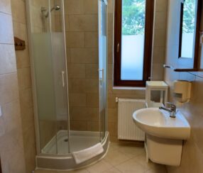 łazienka z prysznicem