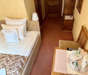 widok pokoju jednoosobowego