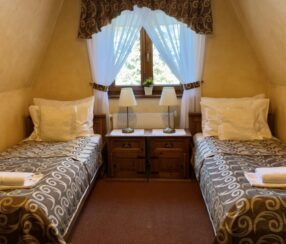 pokój z łóżkami twin